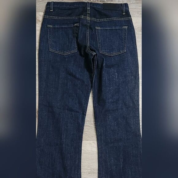 NWT Theory Women's Theory Blue Jeans Flare Bottom Size 26 - Picture 2 of 5